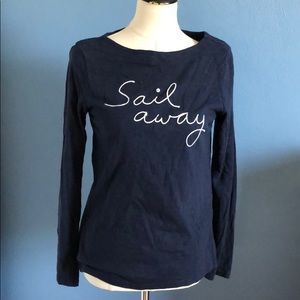 GAP boatneck shirt